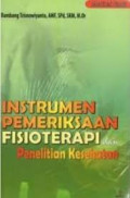 Instrumen Pemeriksaan Fisioterapi & Penelitian Kesehatan