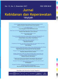 Jurnal Kebidanan dan Keperawatan Aisyiyah Vol.12, No.1, jUNI 2016