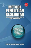 Metode Penelitian Kesehatan (Edisi Revisi)