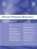 Applied Nursing Research, Volume 27, Issue 4 2014