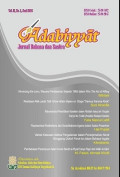 Adabiyyat Jurnal Bahasa dan Sastra, Vol.V No.1 Juni 2021