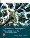 Financial & Managerial Accounting : The Basis for Business Decisions