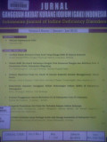Jurnal Gangguan Akibat Kekurangan Iodium (GAKI) Indonesia ; Indonesian Journal of Iodine Deficiency Disorders, Volume 2 Nomor 1 (Januari-Juni 2013)