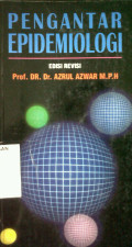Pengantar Epidemiologi  , edisi revisi