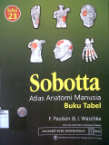 Sobotta ; atlas anatomi manusia ; buku tabel , edisi 23