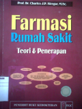Farmasi Rumah Sakit : Teori & Penerapan