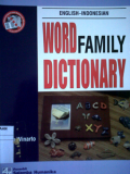 English - indonesian Word Family Dictionary