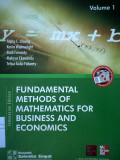 Fundamental Methods of Mathematics for Bussines and Economics Volime 1