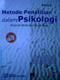 Metode Penelitian dalam Psikologi ; research methods in psychology edisi 9