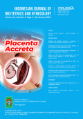 Indonesian Journal of Obstetric and Gynecologi ; majalah Obstetri dan Ginekologi Indonesia, Vol.11, No.1 Page 3-60 January 2023