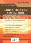 Journal Of Epidemiology and public health, Year 2018 Volume 03 No. 02