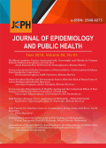 Journal Of Epidemiology and public health, Year 2019 Volume 04 No. 01