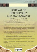 Journal of Health Policy and Management Year 2017, Volume 02 No. 02