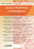 Journal of Health Policy and Management Year 2018, Volume 03 No. 01