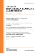 Journal of Indonesian Economy and Business Vol.39,No.2,May 2024