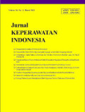 Jurnal keperawatan Indonesia Vol. 21 No.1 Maret 2018