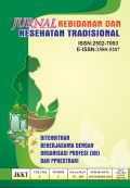 Jurnal Kebidanan dan Kesehatan Tradisional Vol. 6 No.1 March 2021