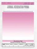 JURNAL KESEHATAN PRIMA Vol.13,No.1,Februari 2019