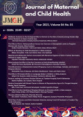 Journal of Maternal and child Health, Year 2021, Vol 06 No. 01