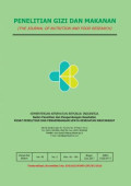 Penelitian Gizi dan Makanan Vol37 ,No.1, Juni 2014