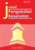 Jurnal Pengabdian kesehatan, Vol.2 Nomor 1 Januari 2019