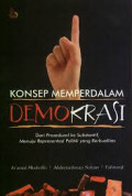 Konsep Memperdalam Demokrasi
