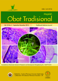 Majalah Obat Tradisional vol.23 No.3 september-december 2018