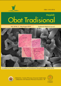 Majalah Obat Tradisional vol.24 No.2 may-august 2019
