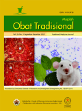 Majalah Obat Tradisional vol.26 No.3 September-December 2021