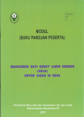MODUL (Buku Panduan Peserta) Manajemen Bayi Berat Lahir Rendah (BBLR) Untuk Bidan Di Desa