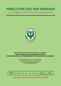 Penelitian Gizi dan Makanan Vol 39, Vol.2, Hlm 74-144, Des 2016