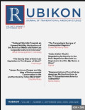 Rubikon Journal Of Transnational American Studies, Volume 1 Number 2 September 2014