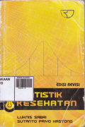Statistik Kesehatan Edisi Revisi