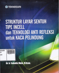 Struktur Layar Sentuh Tipe Incell dan Teknologi Anti Refleksi untuk Kaca Pelindung