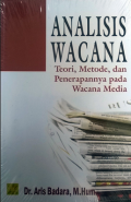 Analisis Wacana : Teori,Metode, dan Penerapannya Pada Wacana Media