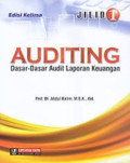 Auditing (Dasar - Dasar Audit laporan Keuangan ) , Jilid 1 , Edisi Kelima