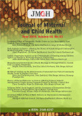 JOURNAL OF MATERNAL AND CHILD HEALTH Vol 04 No 03 2019