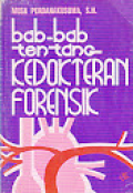 Bab-bab tentang Kedokteran Forensik