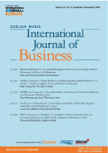 Gadjah Mada International Journal of Business Vol.27,No.3 September-December 2025
