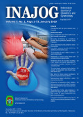 Indonesian Journal of Obstetrics and Gynecology (Majalah Obstetri dan Ginekologi Indonesia) 2019 (Volume 7, No 1)