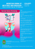 Indonesian Journal of Obstetric and Gynecologi ; majalah Obstetri dan Ginekologi Indonesia, Vol.11, No.4 Page 198-271 October 2023