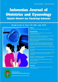Indonesian journal of obstetric and ginekologi Indonesia Vol 3, no 3 July 2015 ( INAJOG )