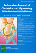 Indonesian journal of obstetric and ginekologi Indonesia Vol 3, no 4 October 2015 ( INAJOG )