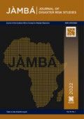 JAMBA ; Journal of Disaster Risk Studies, Volume 13, No.1