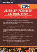 Journal Of Epidemiology and public health, Year 2017 Volume 02 No. 03