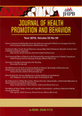 Journal of Health Promotion and Behaviour 2018, Vol 03 No.4