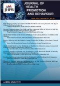 Journal of Health Promotion and Behaviour 2018, Vol 03 No.2