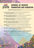 Journal of Health Promotion and Behaviour 2018, Vol 03 No.3