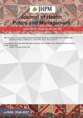 Journal of Health Policy and Management Year 2019, Volume 04 No. 02