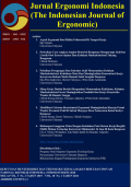 Jurnal Ergonomi Indonesia ( The Indonesian Journal Of Ergonomic ) ; Volume 8, Nomor 2 Tahun 2022